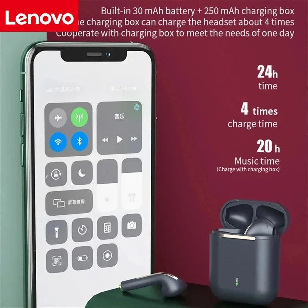 Lenovo TWS Wireless Earbuds – Bluetooth, ANC & IPX5