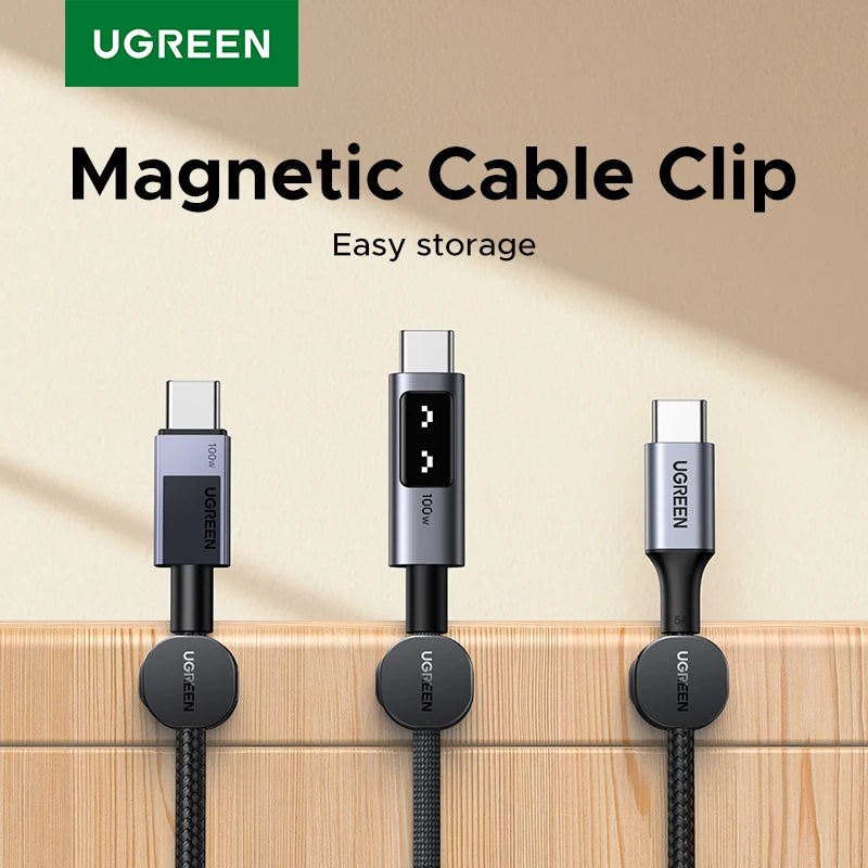 UGREEN Magnetic Cable Organizer Clips