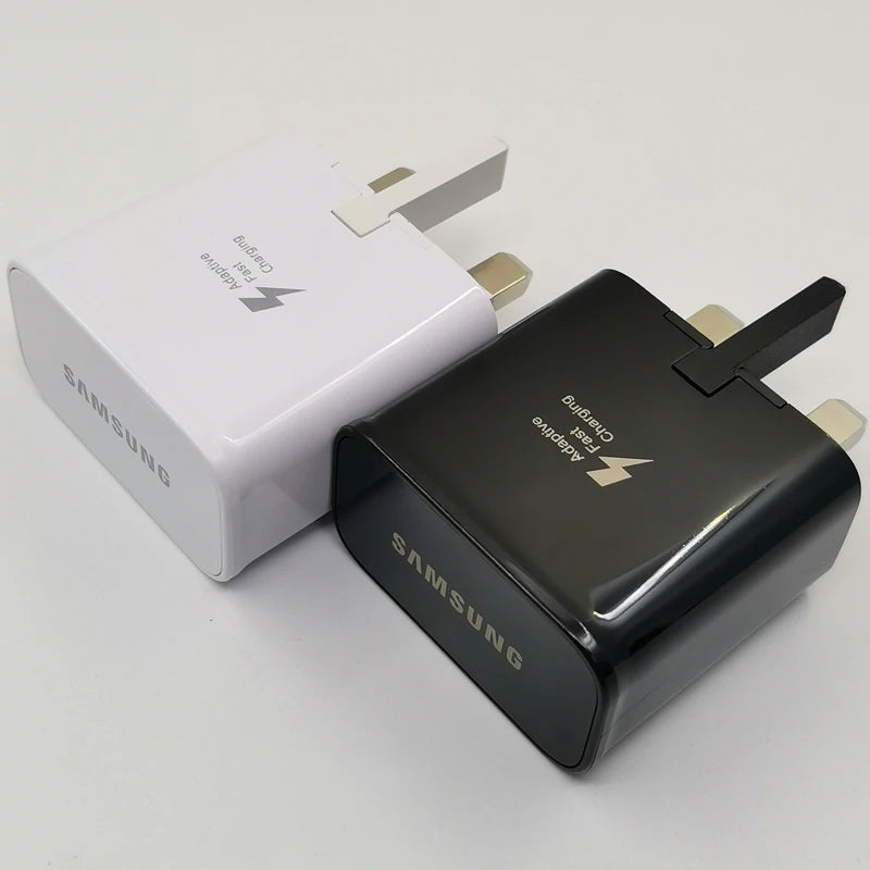 Samsung 15W UK Fast Charger – USB-C, Black/White