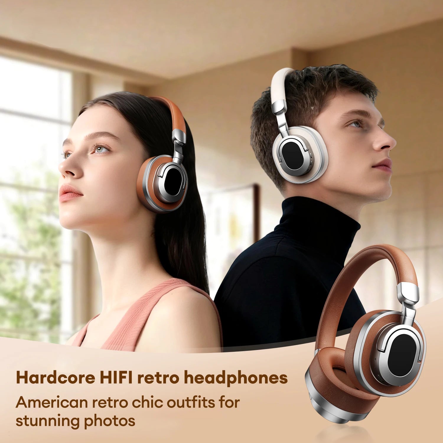 Lenovo LE602 Over-Ear Headphones – Bluetooth 6.0 with ENC