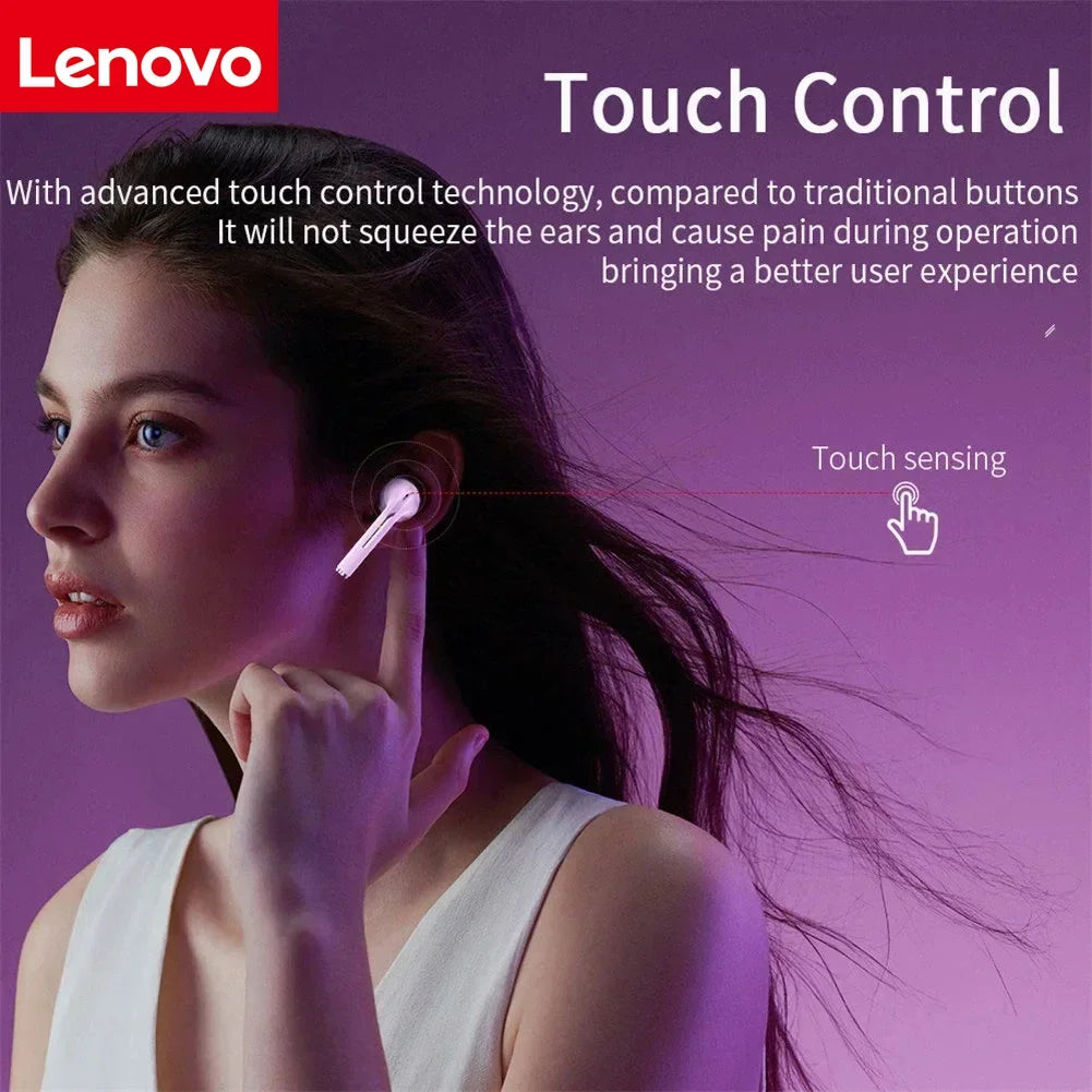 Lenovo TWS Wireless Earbuds – Bluetooth, ANC & IPX5