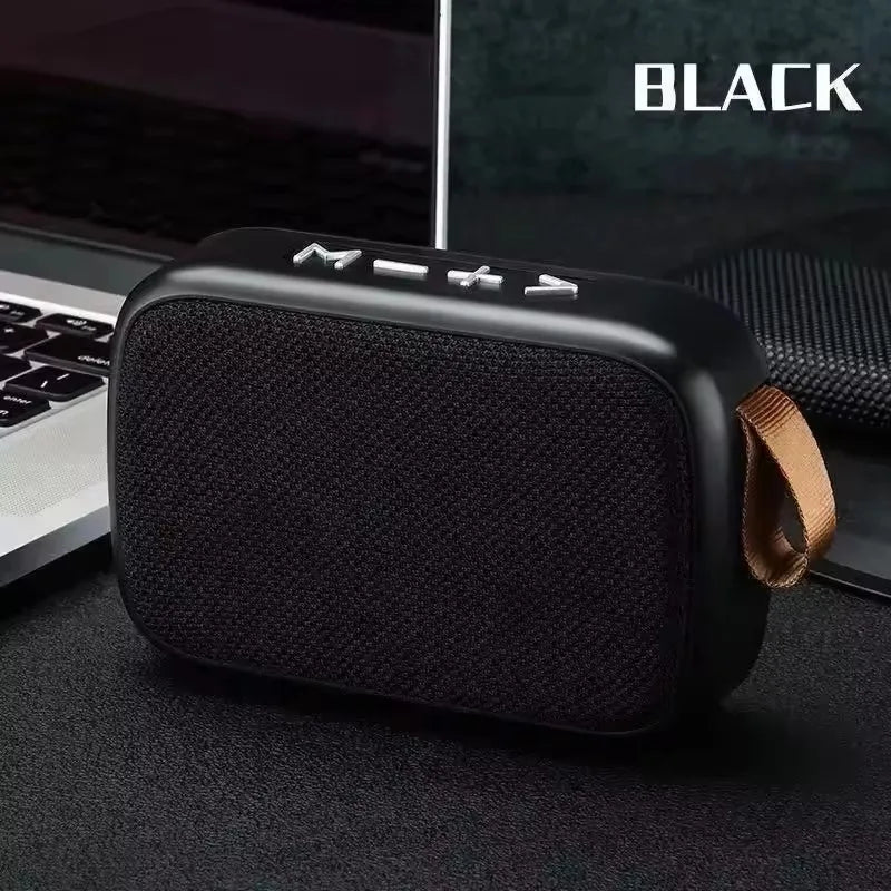 ZHUOU Mini Bluetooth Speaker - Fabric Portable Wireless Speaker with TF Card