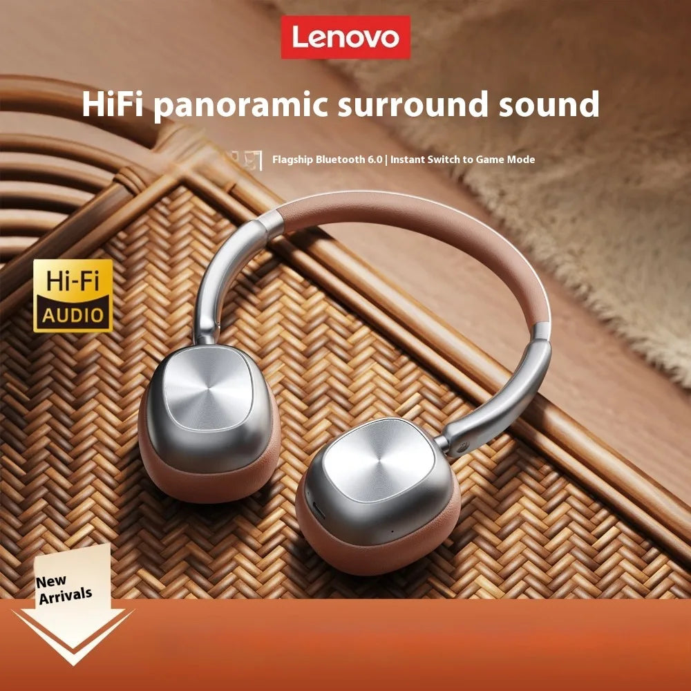 Lenovo LE600 Over-Ear Headphones – Bluetooth 6.0 with ANC