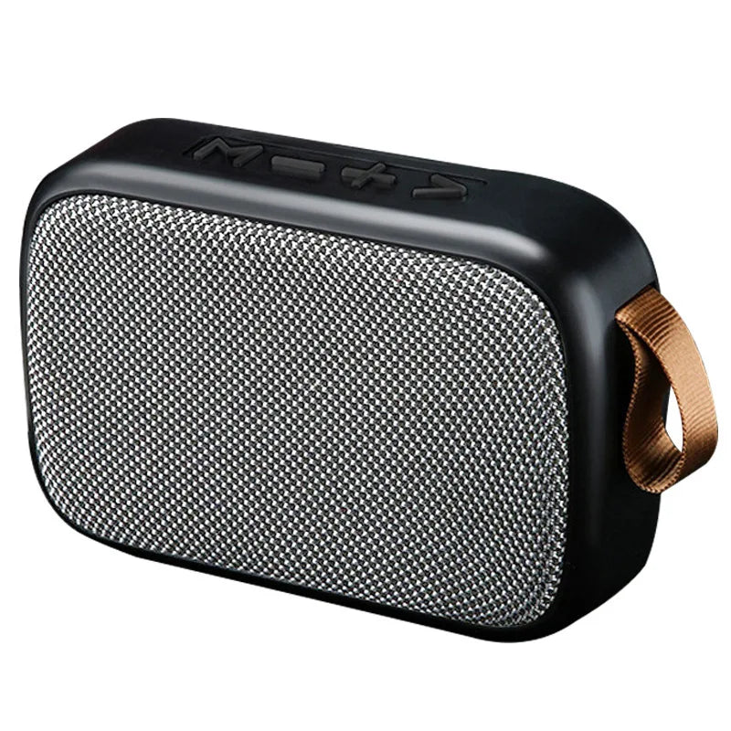 ZHUOU Mini Bluetooth Speaker - Fabric Portable Wireless Speaker with TF Card