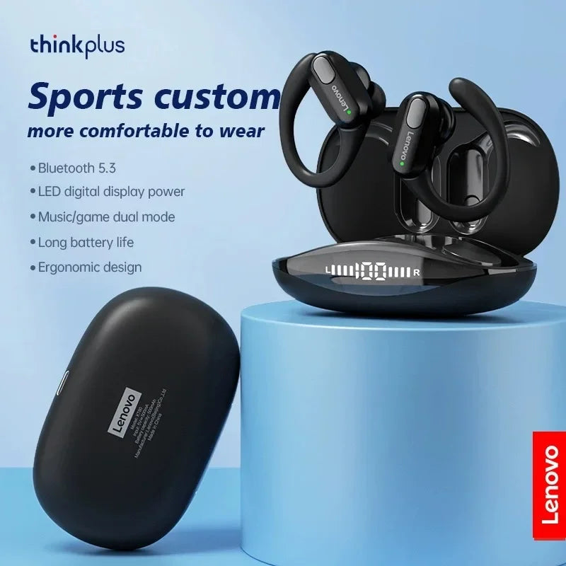 Lenovo XT80 Wireless Ear Hook Earphones – Bluetooth 5.3
