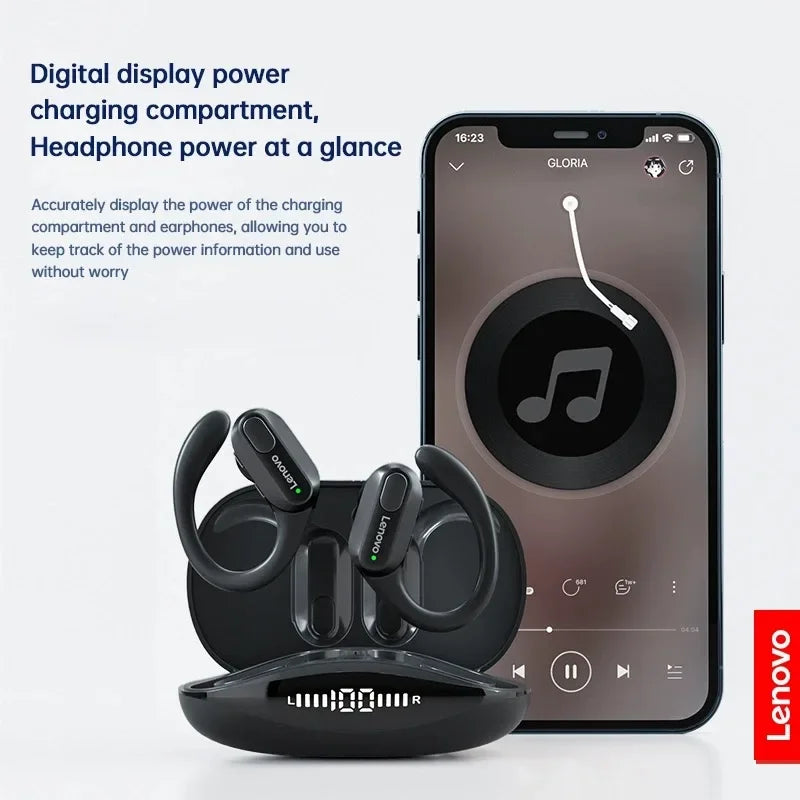 Lenovo XT80 Wireless Ear Hook Earphones – Bluetooth 5.3