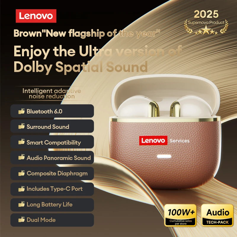 Lenovo LE230 TWS Earphones – Bluetooth 6.0 with ENC